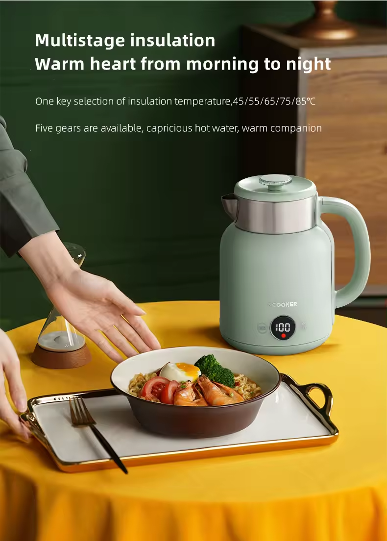 Xiaomi QCOOKER 1.5L Smart Electric kettle  1500W  portative hervidor 304 stainless steel hervidor