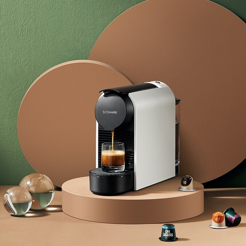 SCISHARE Automatic Mini Capsule Coffee Machine for Nespresso - S1104  Coffee Maker for home and office use