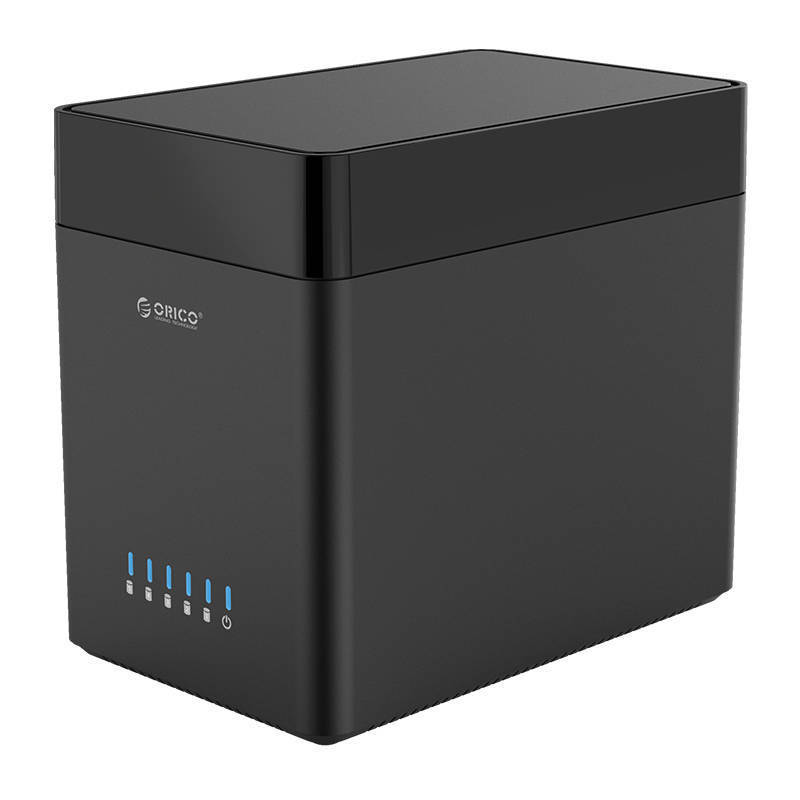 ORICO 3.5 Inch USB3.0 5Gbps 50TB SATA External 5 Bay Magnetic Hard Disk HDD Enclosure Support UASP DS500U3