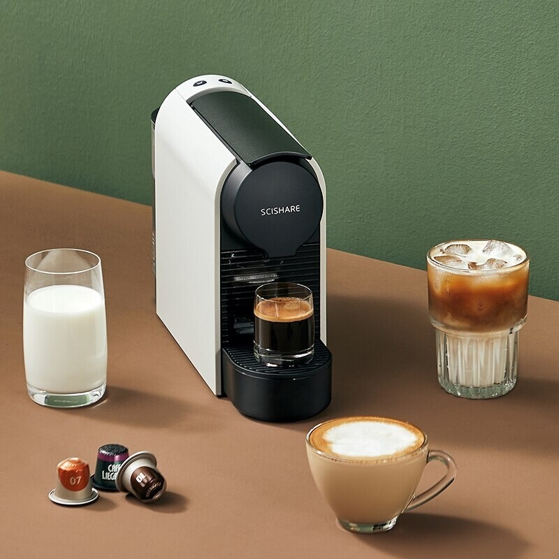 SCISHARE Automatic Mini Capsule Coffee Machine for Nespresso - S1104  Coffee Maker for home and office use