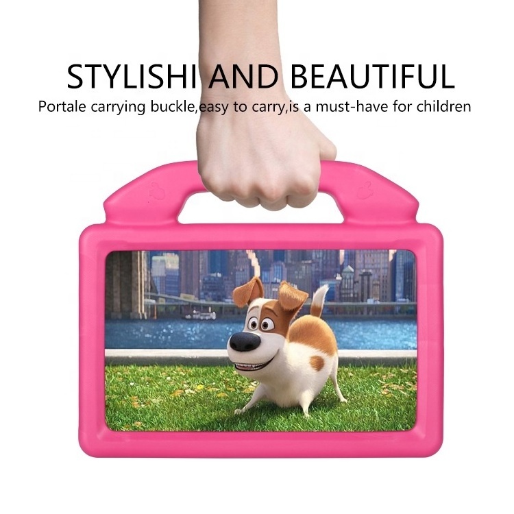 Kids Tablet Protector Shell Shockproof Hand-held EVA Stand Cover Tablet Case For Amazon Kindle Fire HD 7 2015 2017 2019