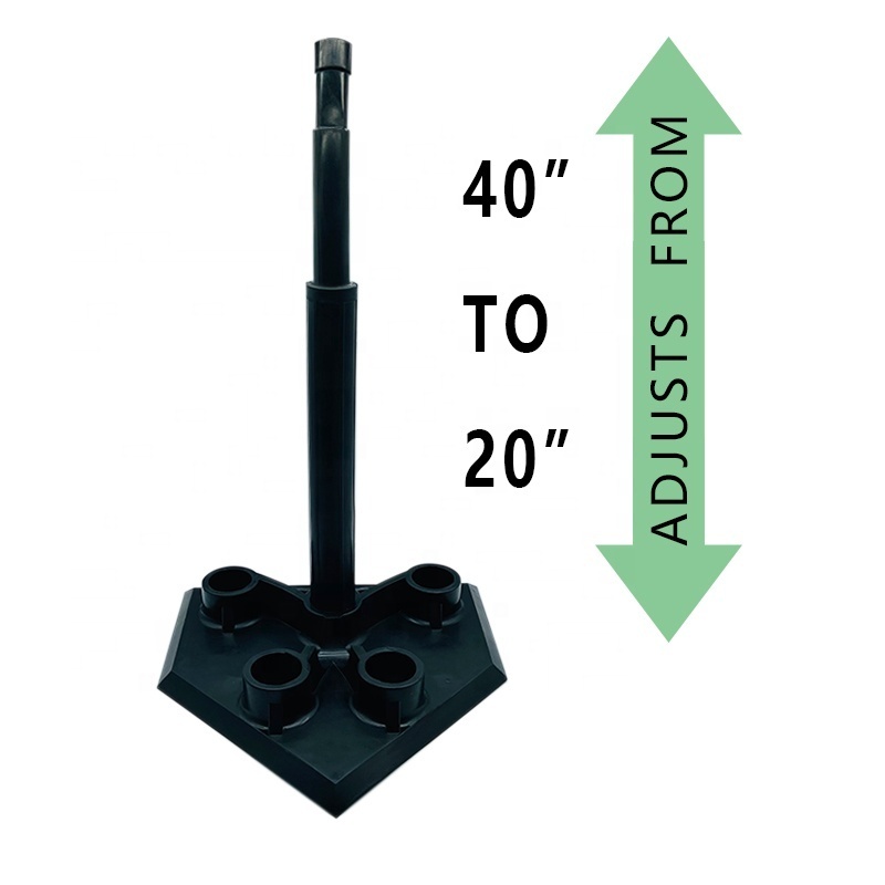 High Quality Adjustable Heavy Duty 5-Position Baseball Softball batting tee Swing Trainer