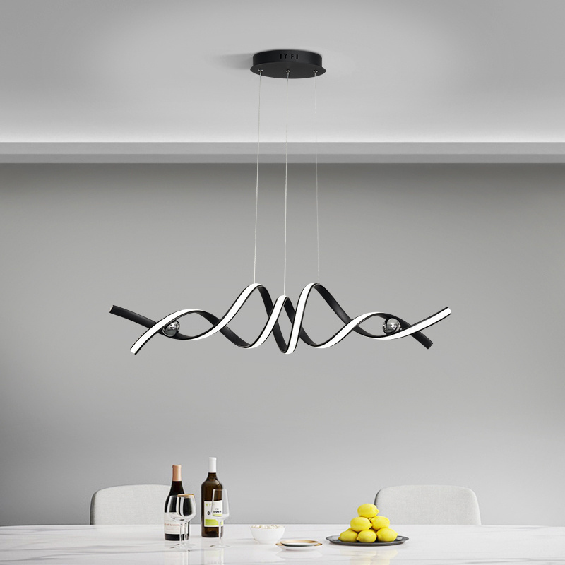 Modern Led pendant lights for livingroom Bedroom dining room kitchen pendant Lamp light Fixtures Gold/Black luminaire suspendu