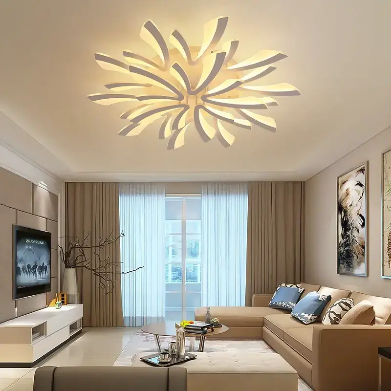 Modern led Chandelier For Living room decoration Bedroom Study Room AC90-265V home decor ceiling chandelier lighting fixtures