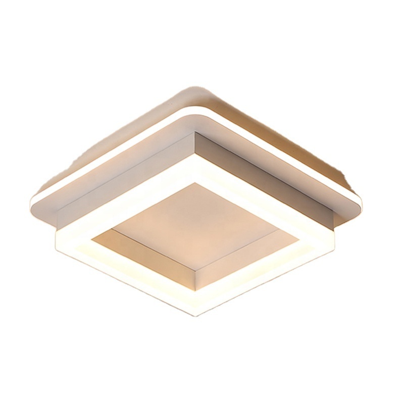 2022 Newest Modern Nordic light fixtures pop square acrylic lamp ceiling home decoration Hallway Corridor LED Ceiling Light decorative lighting fixture