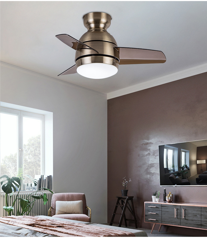 Dropship Ceiling Fan With Bright Led Light At Low Price In China For Indoor fan ceiling led ceiling fans