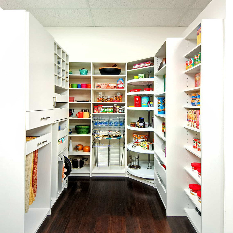 Australia style Modern Walk in Pantry Organization Ideas small wood kitchen cabinet