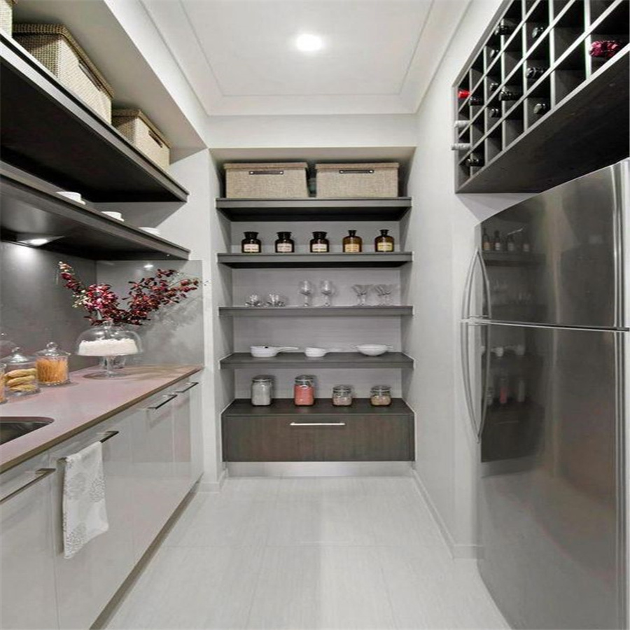 Australia style Modern Walk in Pantry Organization Ideas small wood kitchen cabinet