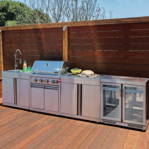 Modern Outdoor Aluminum Kitchen Cabinet Modular Design