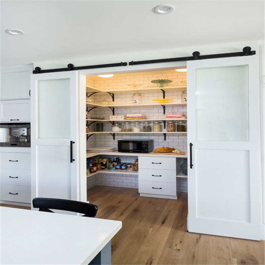 Vermonhouzz Modern Kitchen Cabinet Scullery Walk In solid wood Kitchen Cabinet