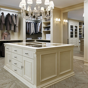 Vermonhouzz Luxury European Design Bedroom Furniture Walk In Closet Wardrobe Cabinets