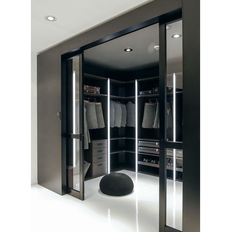 Vermont Italy High Quality Bespoke Walk In Closet  Master Room Wardrobe Cabinet Design