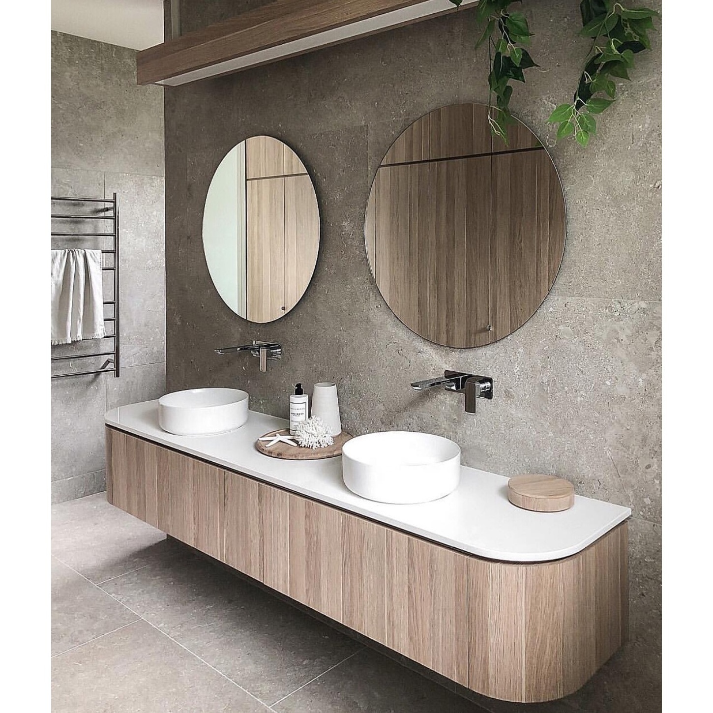 2023 Hangzhou Vermont New Italian Style Modern Wood Customized Ready Made Vanity  Bathroom Design Bathroom Cabinet