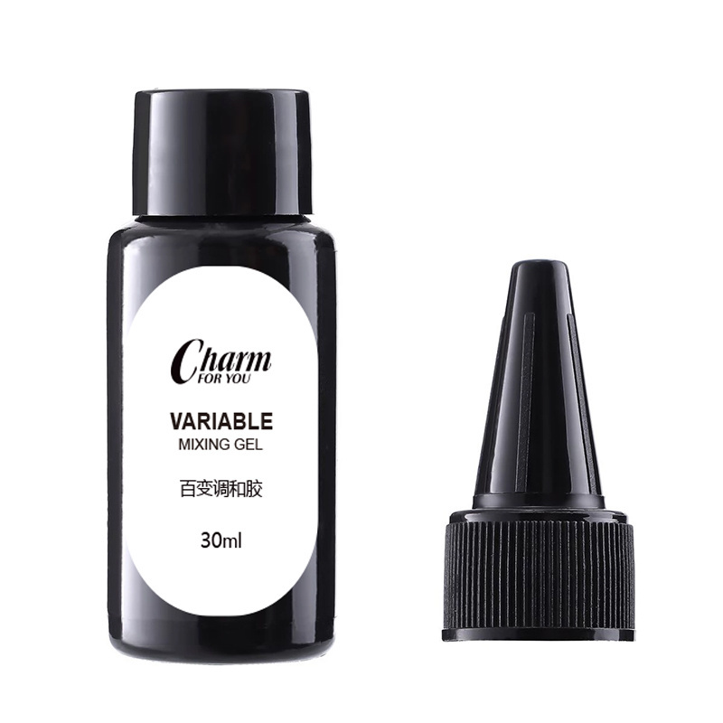 Charm for you variable mixing gel 30ml  uv gel uv glue blending uv gel quick dry soak-off nail beauty blending glue