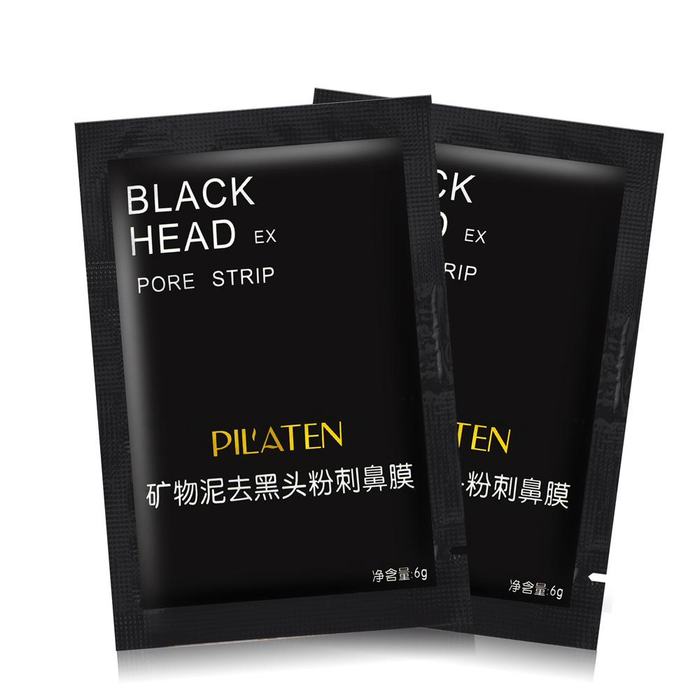 OEM Blackhead Nose Mask Nasal Membrane Bamboo Charcoal Blackhead Remover Strip Peel Off Mask