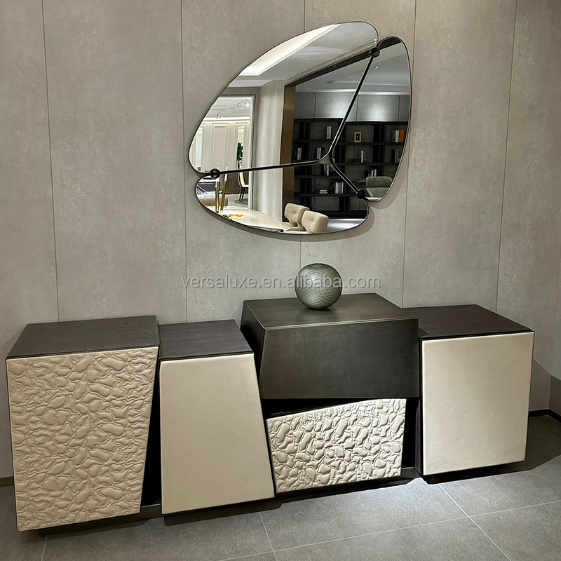 New Trend light luxury dining side cabinet Restaurant locker advanced sense porch decorative design cabinet furniture