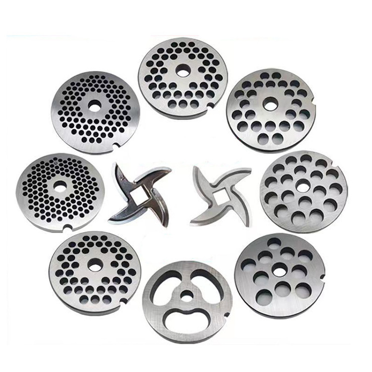 32# Meat Grinder Parts Stainless Steel Meat Mincer Spare Parts Kitchen Meat Grinder Hole Plate