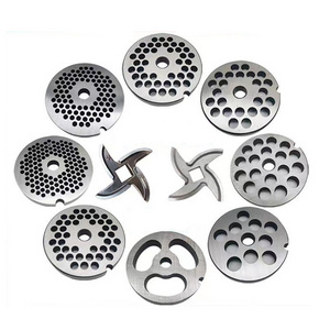 32# Meat Grinder Parts Stainless Steel Meat Mincer Spare Parts Kitchen Meat Grinder Hole Plate