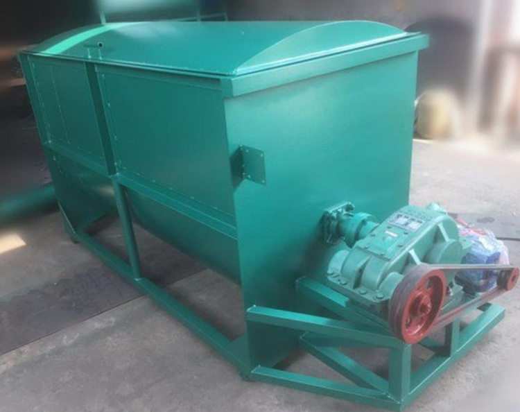 Animal cattle sheep forage dry powder feed mixer machine poultry feed mixing machine horizontal feed mixer equipment