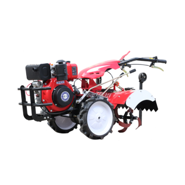 Farm Machine Mini Power Tractor Skid Steer Garden Grass Rotary Tiller Diesel Cultivator for Sale