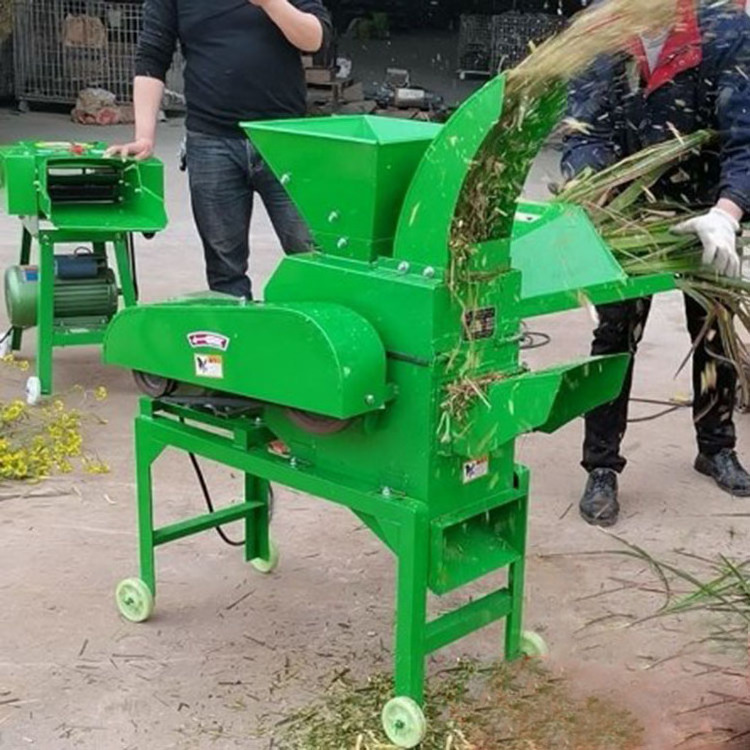 Animal Feed Processing Grass Cutting Corn Straw Chopper Chaff Cutter Machine