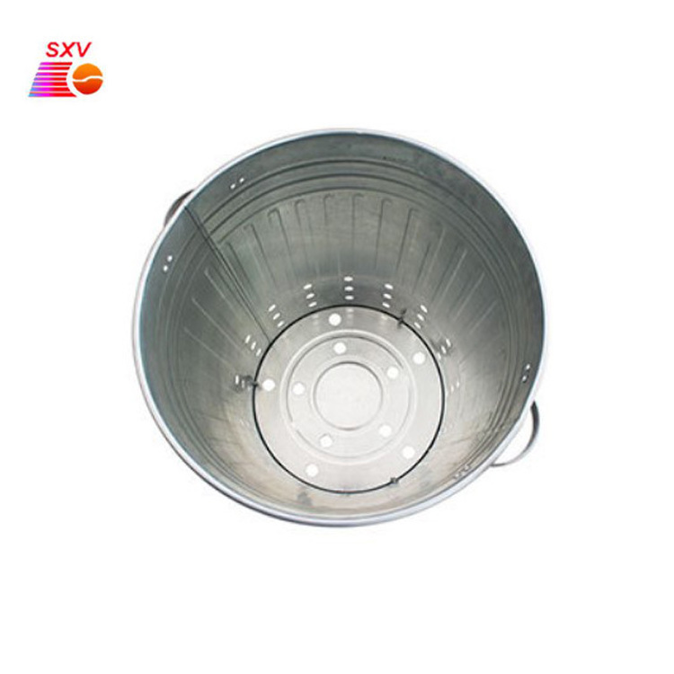 Gardening Household 12L to 120L galvanized steel waste incinerator smokeless garden waste incinerator