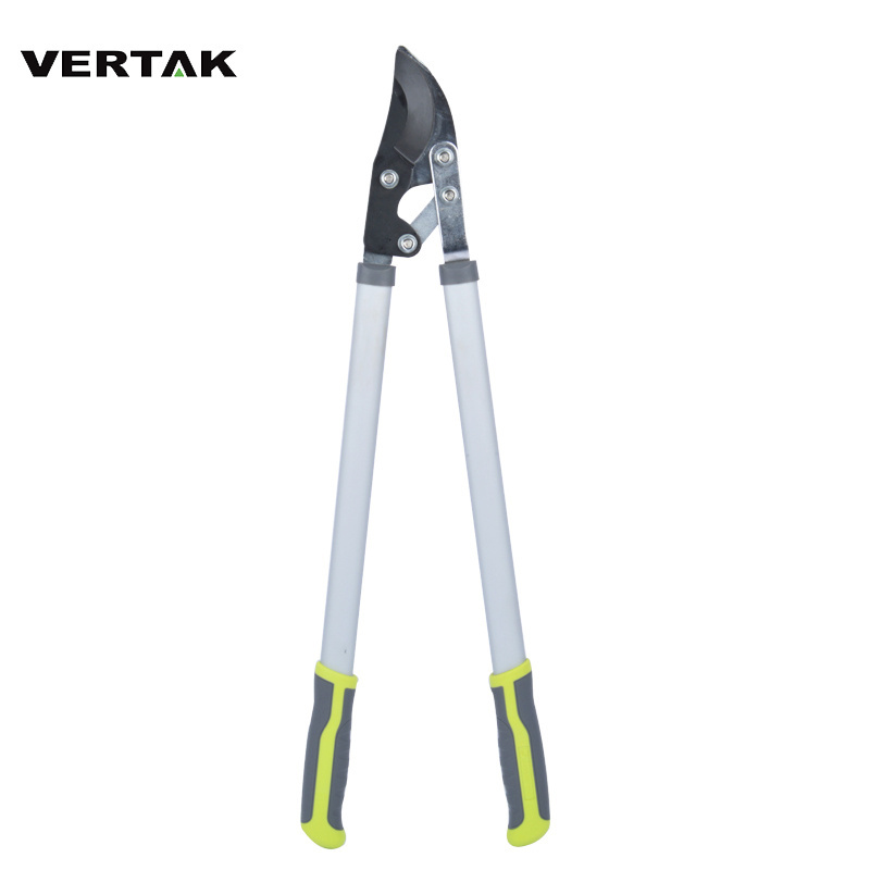 VERTAK garden aluminum handle tree lopping shear bypass lopper for garden with non-stick coating blade