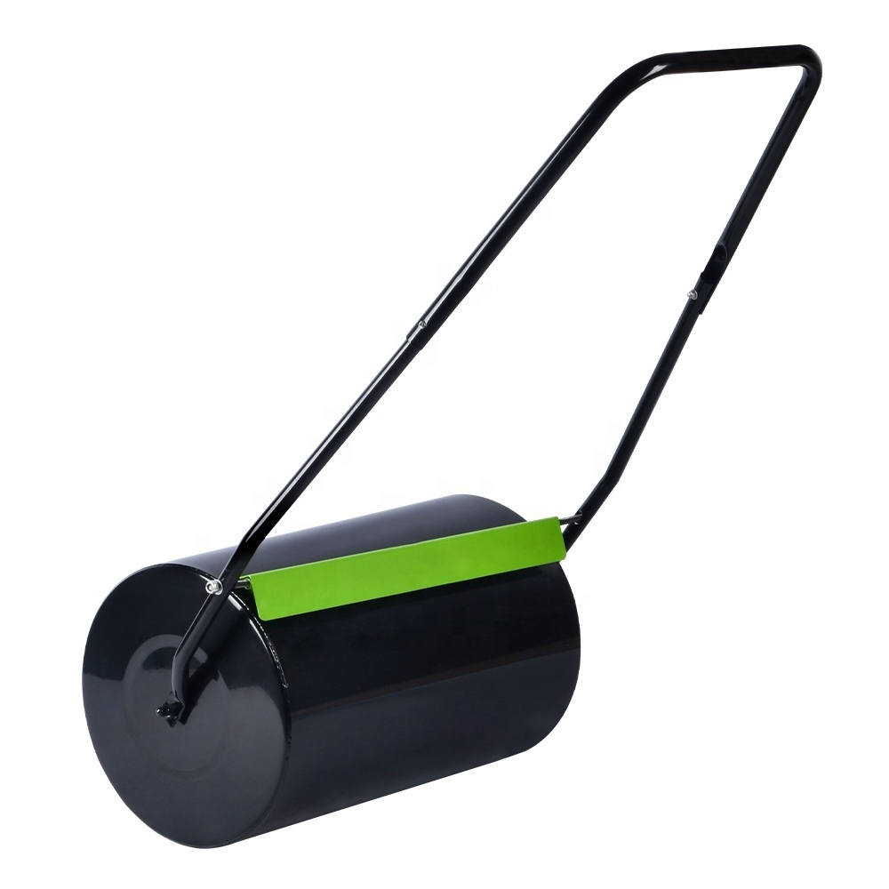 VERTAK 38L Water or Sand Filled Heavy Yard Ground Sod Grass Lawn Roller Manual Steel Garden Turf  Roller