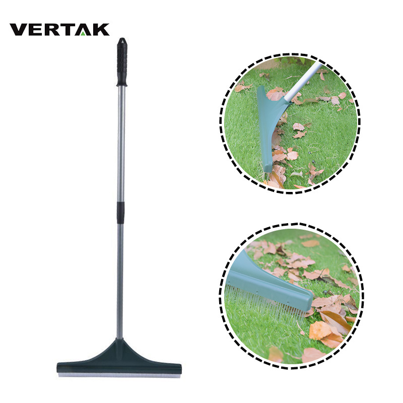 VERTAK Garden Landscape Artificial Turf Grass Brush Sweeper