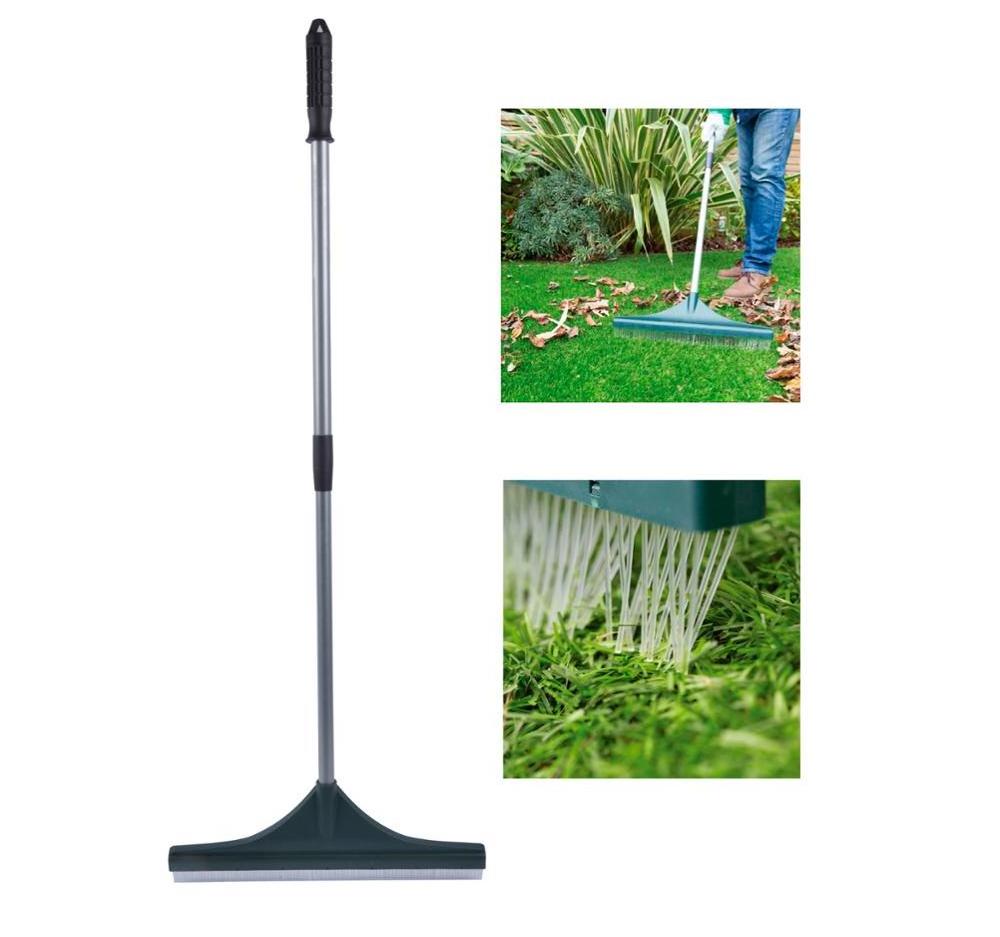 VERTAK Garden Landscape Artificial Turf Grass Brush Sweeper