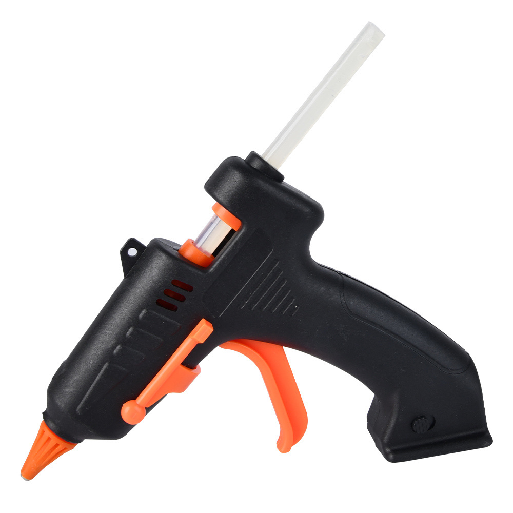 Hot sale magic cordless glue gun with stand practical glue spraying gun with mount hole