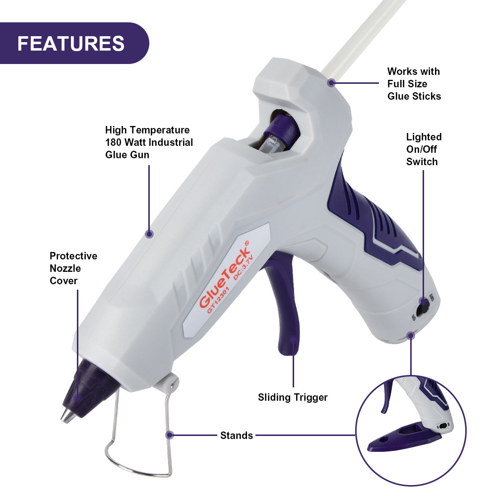 High viscosity sealant hotmelt glue gun electric hand held professional glue gun