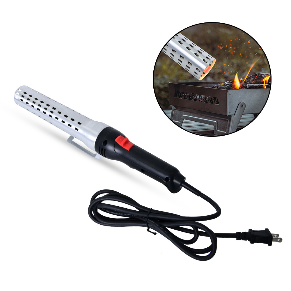 Vertak 2000W aluminium tube electric lighter bbq torch lighter charcoal coal chimney starter heater within 60s