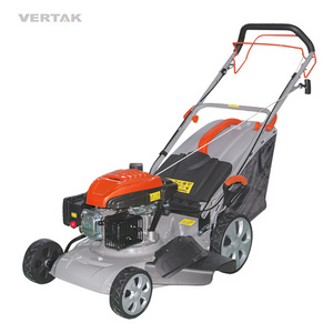 Vertak 139CC petrol lawn mower 25-75mm cutting height self propelled gasoline lawn mower