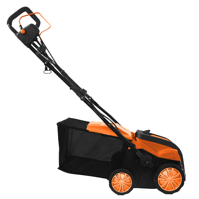 Vertak Multifunction 2000W Electric Garden Dethatcher Raker Hand Push Scarifier Aerator For Soil Loosen