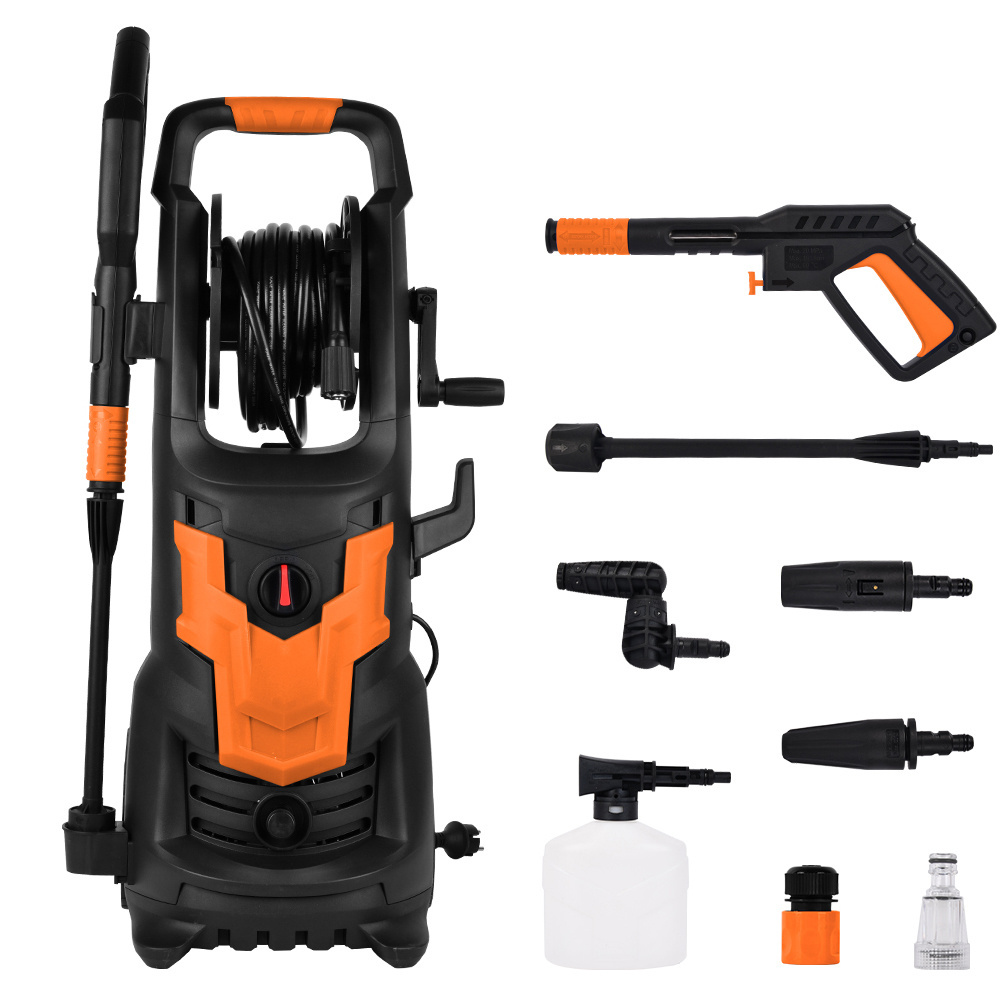 Vertak 2200W Efficient Electric Pressure Washer Surface Cleaner Portable Pressure Washer With Wheels