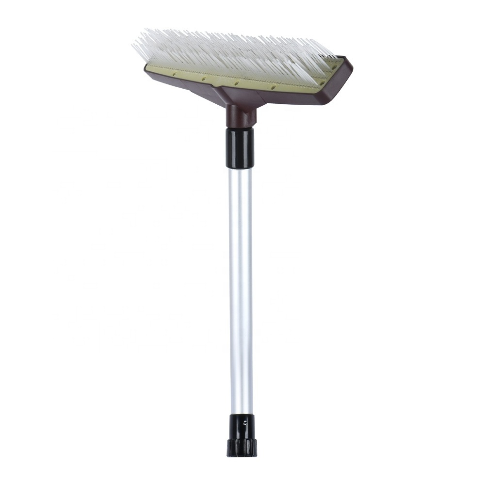 VERTAK Indoor Carpet Pet Hair Remove Rake Garden Waterflow Artificial Truf Leaf Cleaning Broom