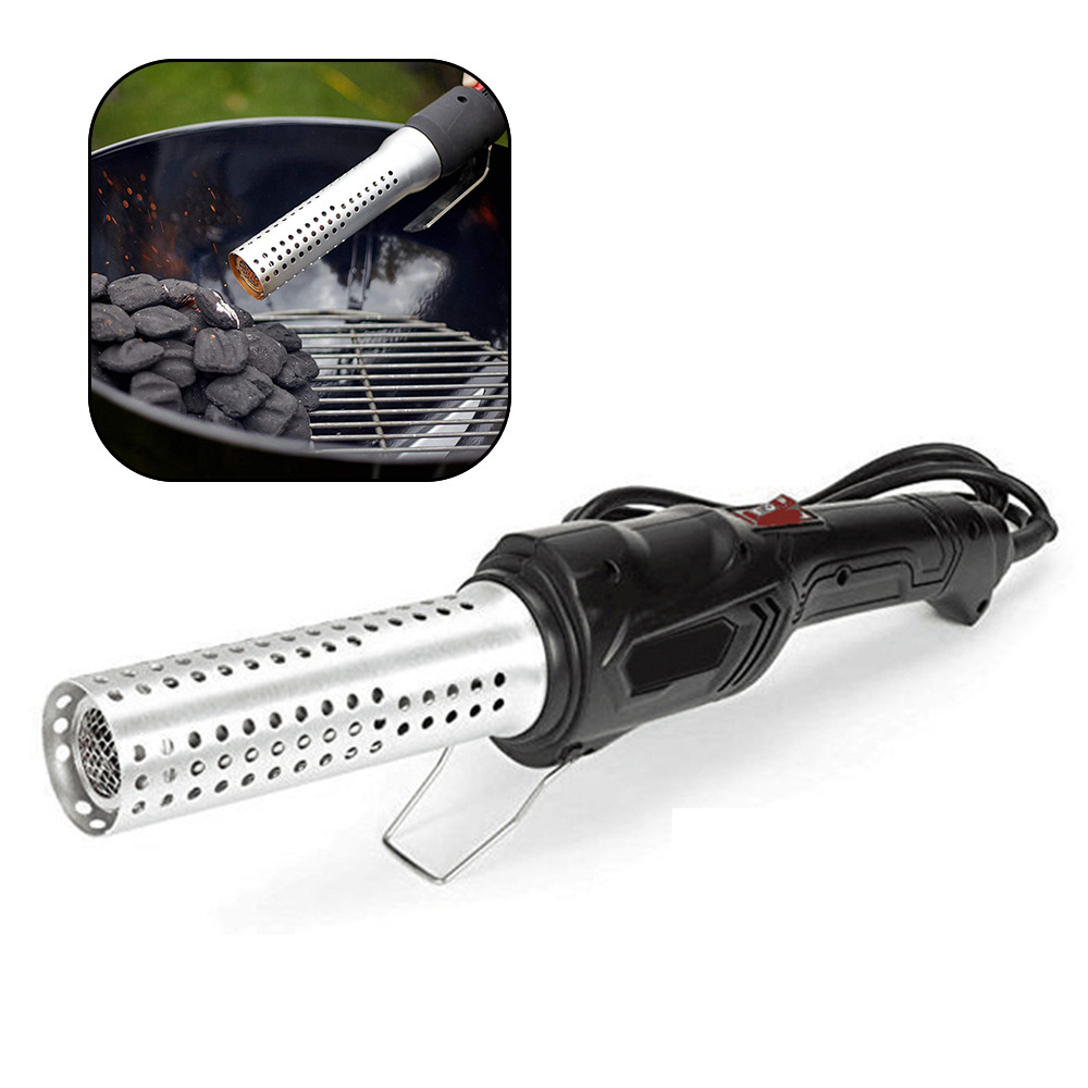 Vertak 2000W electric lighter bbq electric starter convenient charcoal lighter blower with stainless steel grid