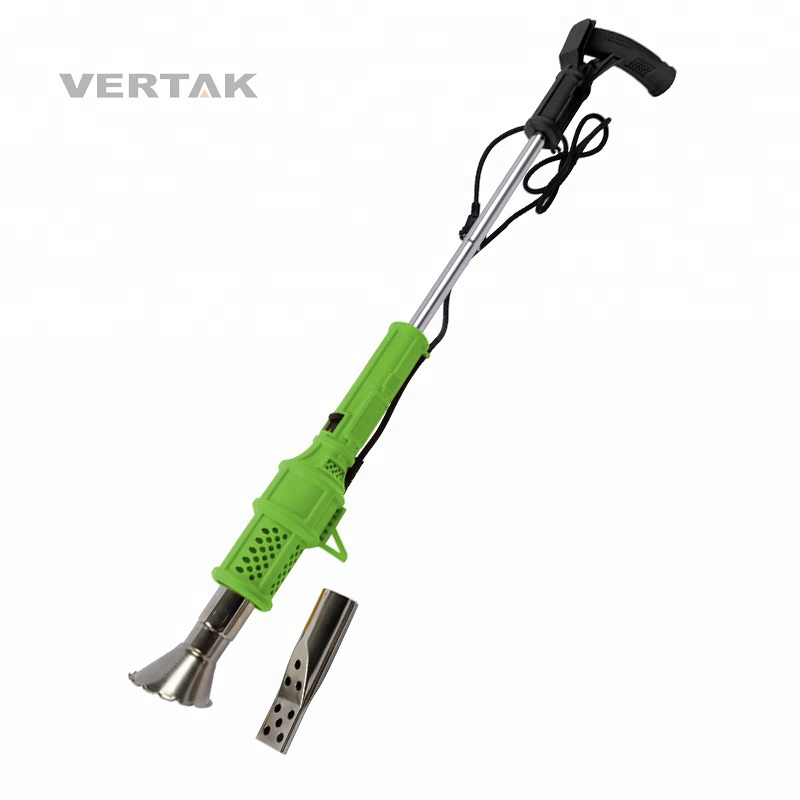 VERTAK Garden Electric 2000W Heavy Duty Grass Killer Propane Torch Weed Burner