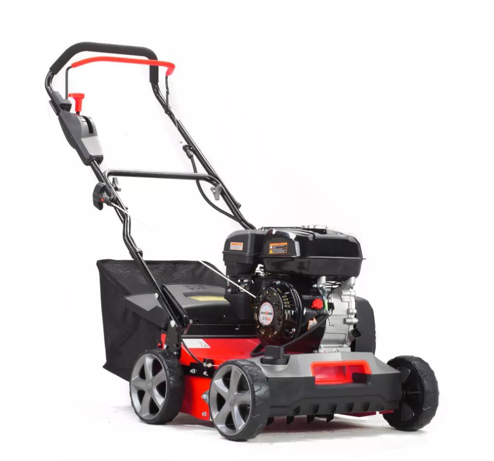 VERTAK gasoline lawn scarifier machine powerful petrol scarifier raker dethatcher