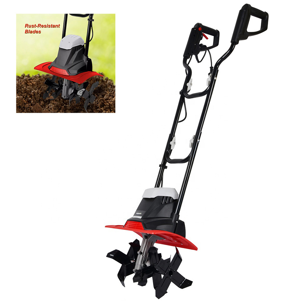 VERTAK professional electric plough small garden tiller mini power tiller machine