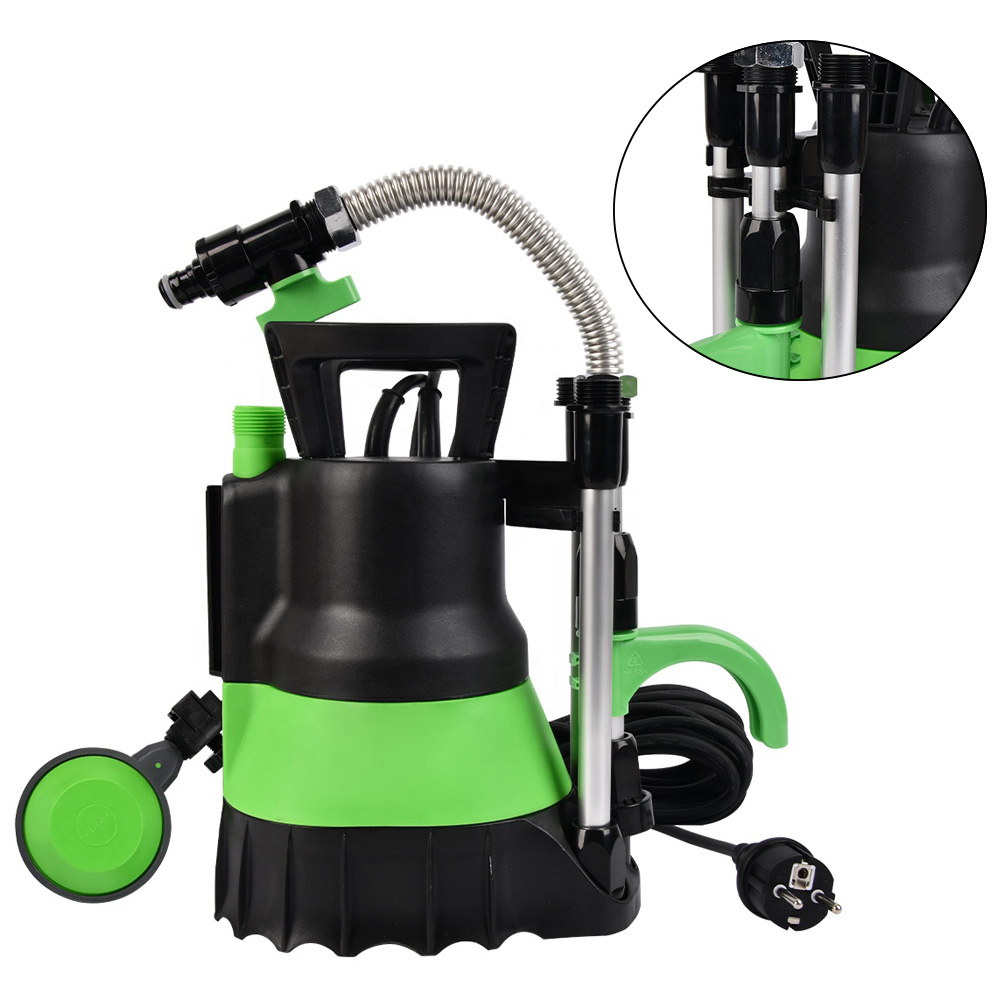 VERTAK max.delivery quantity 5200 l/h rain water pump submersible 350W electric submerged water pump