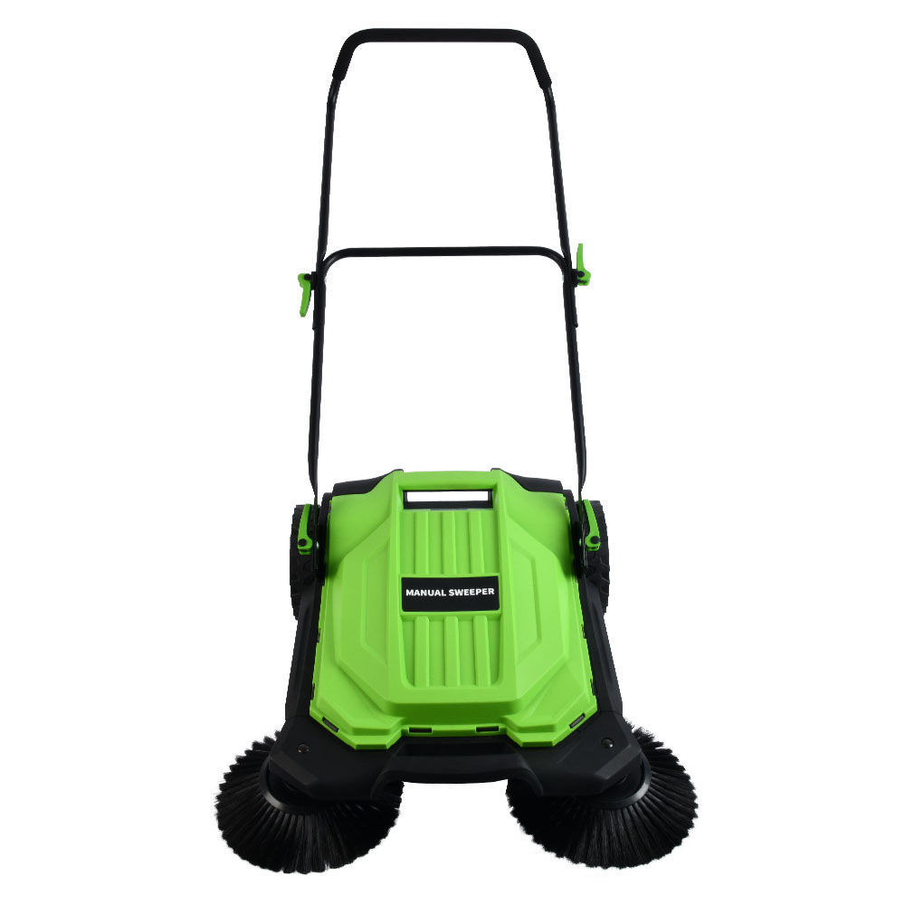 VERTAK manual floor sweeper wholesale for yard garden, Hand propelled mini street road sweeper