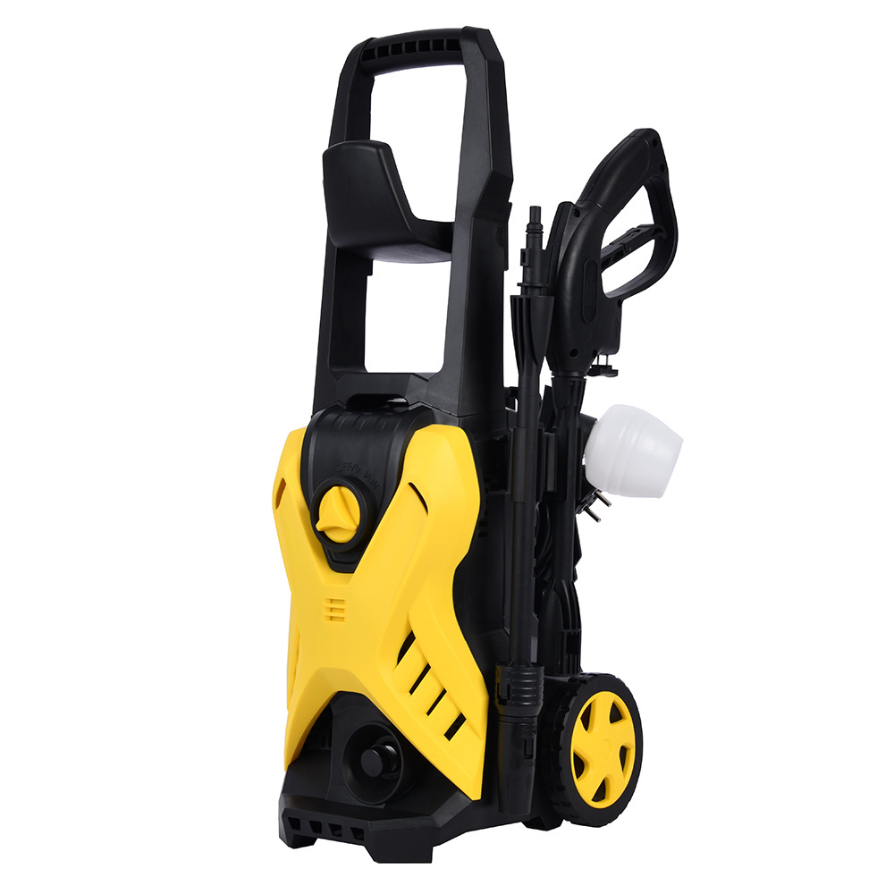 VERTAK 1700W 135 Bar max pressure portable washer high pressure car washer machine with wheels