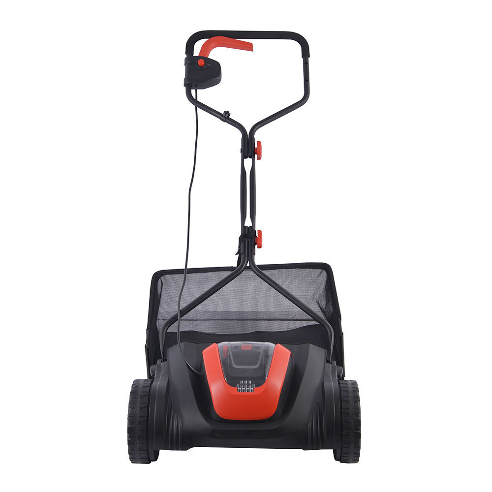 Vertak wholesale battery hand lawn mower cordless 15 inch grass mower machine with double safety switch