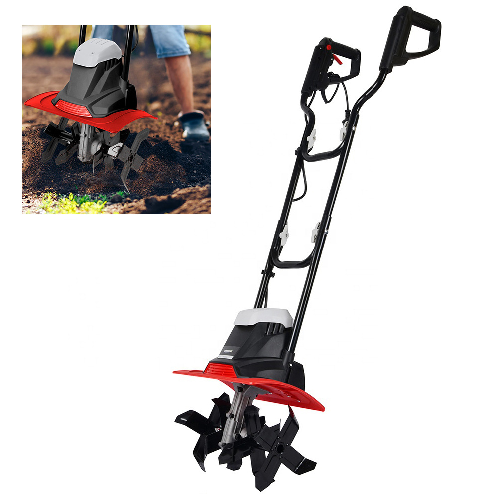 VERTAK professional electric plough small garden tiller mini power tiller machine