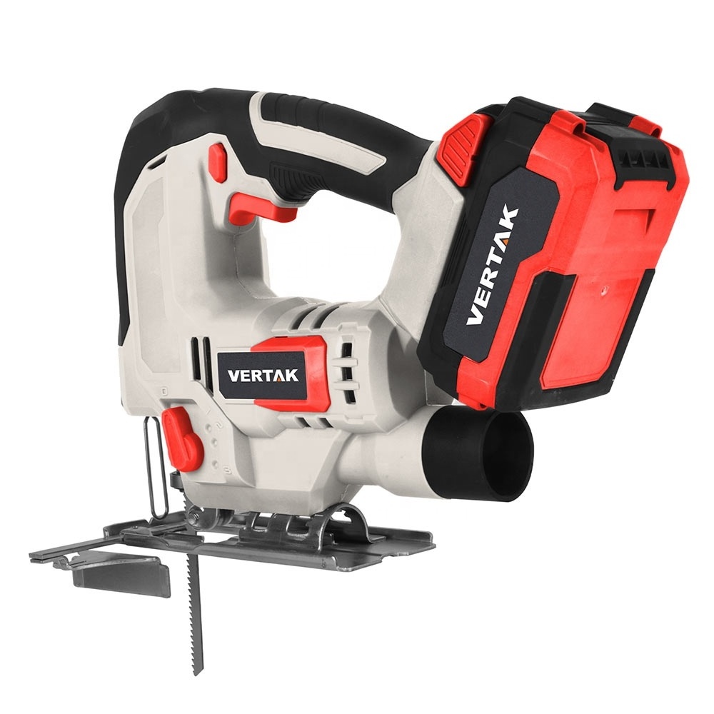 VERTAK 20V Battery Wood Metal Cutter Sawing Machine Portable Cordless Jig Saw