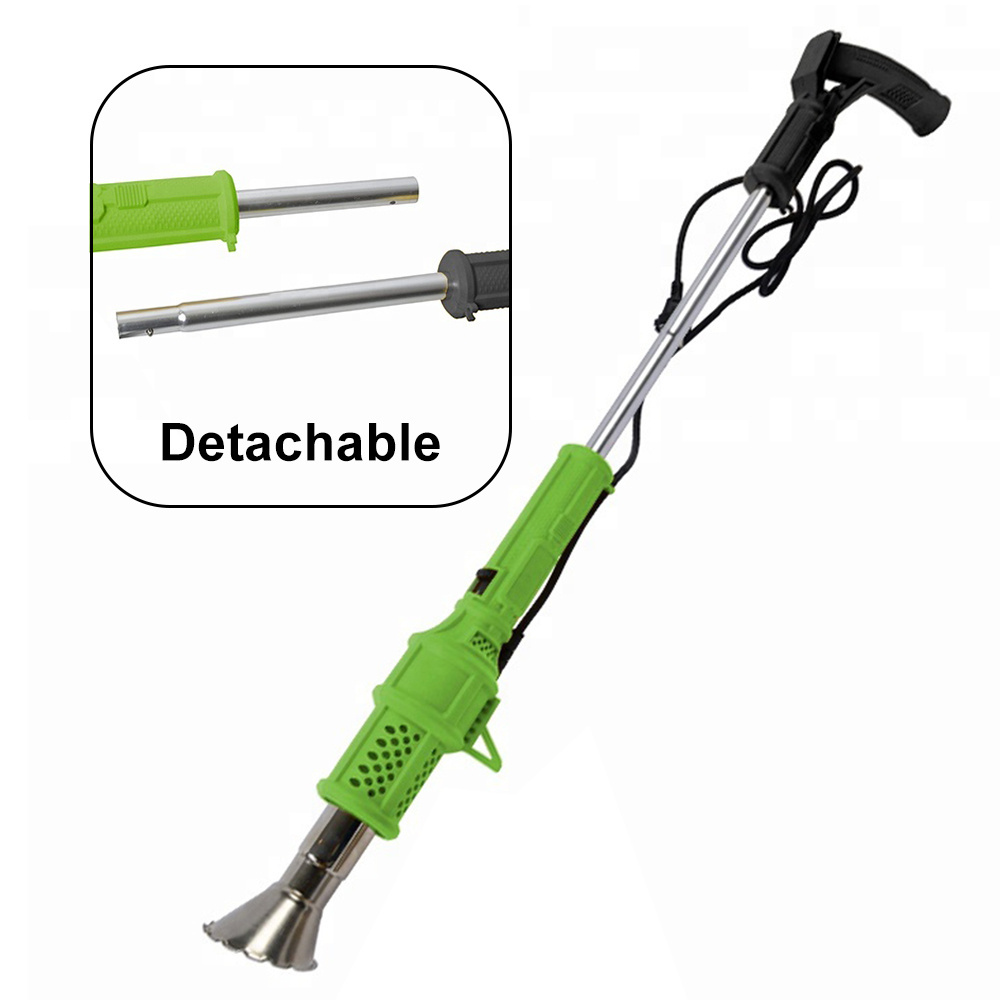 VERTAK Garden Electric 2000W Heavy Duty Grass Killer Propane Torch Weed Burner