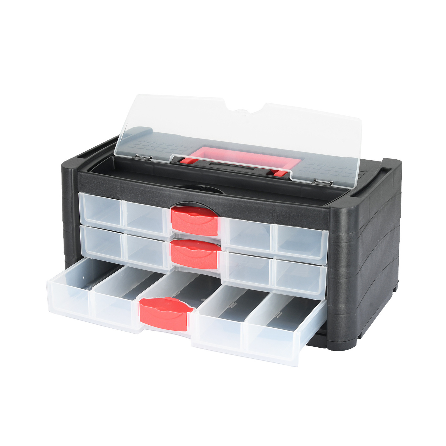 VERTAK multilayer custom tool box drawer organizer tool cases box for storage spare parts