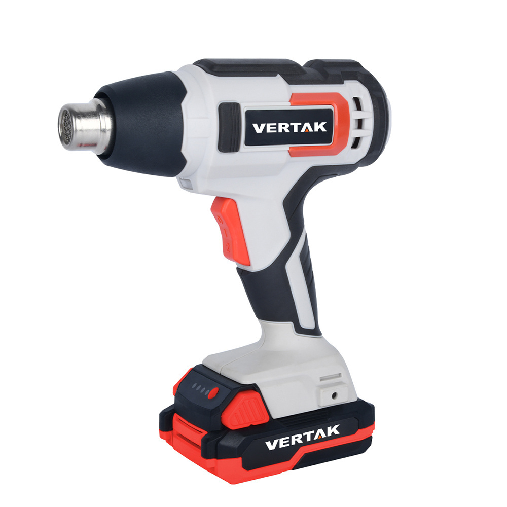 VERTAK Multifunction 20V Cordless Mini Heat Gun Variable Temperature Electric Quick Hot Air Gun